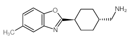 1-[trans-4-(5-methyl-1,3-benzoxazol-2-yl)cyclohexyl]methanamine(SALTDATA: FREE) picture