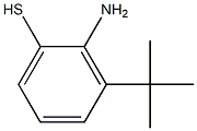 2-氨基-3-(叔丁基)苯硫酚结构式