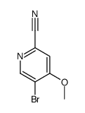 5-Bromo-4-Methoxypicolinonitrile Structure