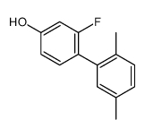 4-(2,5-dimethylphenyl)-3-fluorophenol Structure