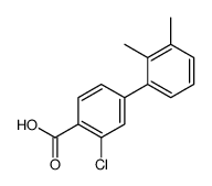 2-chloro-4-(2,3-dimethylphenyl)benzoic acid Structure