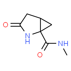 2-Azabicyclo[3.1.0]hexane-1-carboxamide,N-methyl-3-oxo-(9CI)结构式