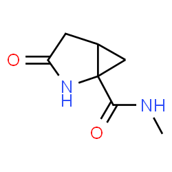 2-Azabicyclo[3.1.0]hexane-1-carboxamide,N-methyl-3-oxo-(9CI) structure