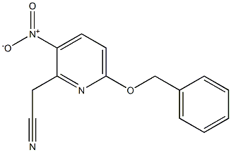 2-(6-(benzyloxy)-3-nitropyridin-2-yl)acetonitrile picture