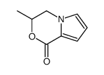 1H-Pyrrolo[2,1-c][1,4]oxazin-1-one,3,4-dihydro-3-methyl-(9CI) structure