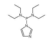 tetraethyldiamidophosphorous acid imidazolide Structure