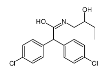 1-(N-di-(4'-chlorophenyl)acetamido)-2-butanol结构式