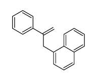 1-(2-phenylprop-2-enyl)naphthalene结构式