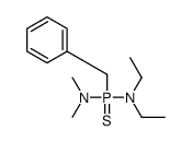 N-[benzyl(dimethylamino)phosphinothioyl]-N-ethylethanamine结构式