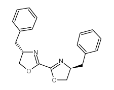 2,2′-双[(4S)-4-苄基-2-噁唑啉]结构式