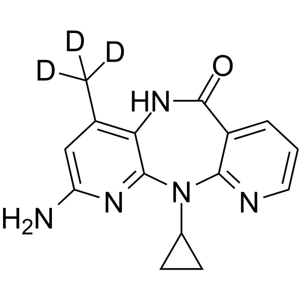 2-Amino Nevirapine-d3结构式