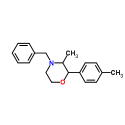 4-Benzyl-3-methyl-2-(4-methylphenyl)morpholine Structure