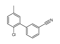 3-(2-chloro-5-methylphenyl)benzonitrile Structure