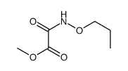 methyl 2-oxo-2-(propoxyamino)acetate结构式