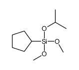 cyclopentyl-dimethoxy-propan-2-yloxysilane结构式