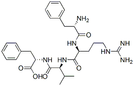 phenylalanyl-arginyl-valyl-phenylalanine结构式