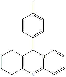 11-p-tolyl-2,3,4,11-tetrahydro-1H-pyrido[2,1-b]quinazoline Structure