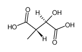 (2R,3S)-3-methylmalic acid结构式