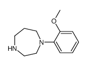 1-(2-甲氧基苯基)-[1,4]二氮杂烷结构式