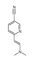 (E)-6-[2-(dimethylamino)vinyl]nicotinonitrile结构式