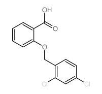 2-(2,4-DICHLORO-BENZYLOXY)-BENZOIC ACID structure