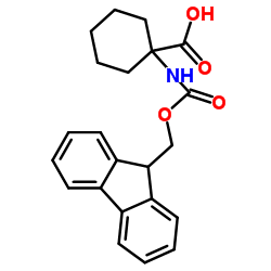 1-(Fmoc-amino)cyclohexanecarboxylic acid Structure