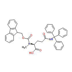 (S)-2-((((9H-芴-9-基)甲氧基)羰基)(甲基)氨基)-5-氧代-5-(三苯甲基氨基)戊酸图片