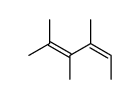 (Z)-2,3,4-trimethyl-2,4-hexadiene Structure