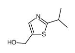 5-Thiazolemethanol,2-(1-methylethyl)-(9CI) Structure
