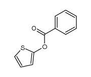 Benzoic acid 2-thienyl ester Structure