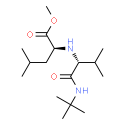 L-Leucine, N-[1-[[(1,1-dimethylethyl)amino]carbonyl]-2-methylpropyl]-, methyl ester, (R)- (9CI) picture