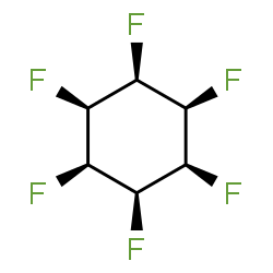 all-cis-Hexafluorocylclohexane Structure