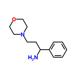 3-(4-Morpholinyl)-1-phenyl-1-propanamine Structure