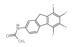 N-(5,6,7,8-tetrafluoro-9H-fluoren-2-yl)acetamide structure