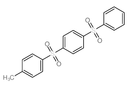 Benzene,1-[(4-methylphenyl)sulfonyl]-4-(phenylsulfonyl)-结构式