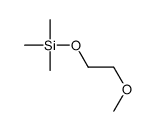 (2-methoxyethoxy)trimethylsilane Structure