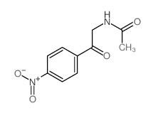 Acetamide,N-[2-(4-nitrophenyl)-2-oxoethyl]- structure