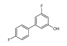 3-fluoro-5-(4-fluorophenyl)phenol Structure
