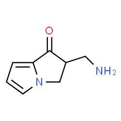 1H-Pyrrolizin-1-one,2-(aminomethyl)-2,3-dihydro-(9CI)结构式