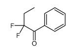 1-Butanone, 2,2-difluoro-1-phenyl- (9CI)结构式