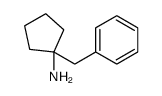 1-benzylcyclopentan-1-amine Structure