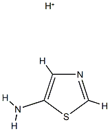 5-Thiazolamine,conjugatemonoacid(9CI)结构式
