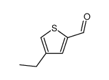 4-ethylthiophene-2-carbaldehyde结构式