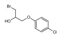 1-bromo-3-(4-chlorophenoxy)propan-2-ol结构式