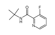 2-Pyridinecarboxamide,N-(1,1-dimethylethyl)-3-fluoro-(9CI) structure