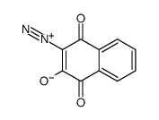 2-diazonio-3,4-dioxonaphthalen-1-olate Structure