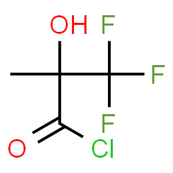 Propanoyl chloride, 3,3,3-trifluoro-2-hydroxy-2-Methyl- picture
