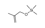 (2-METHYLALLYLOXY)TRIMETHYLSILANE Structure