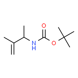 Carbamic acid, (1,2-dimethyl-2-propenyl)-, 1,1-dimethylethyl ester (9CI) Structure