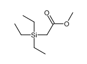 methyl 2-triethylsilylacetate结构式